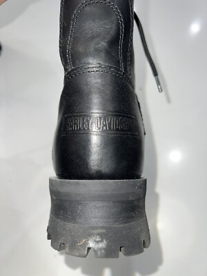Harley Davidson Mens Black Faded Glory 91003 Leather  display picture 3