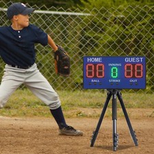 Digitale Anzeigetafel elektronische Tabletop Baseball Anzeigetafel & Fernbedienung