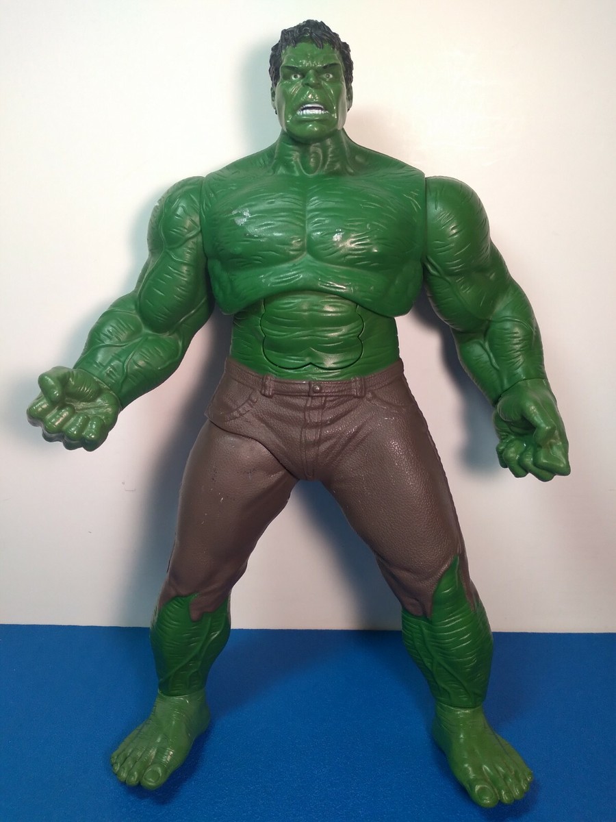 2012 Incredible Hulk 10” Talking Smash Action Figure Marvel Avengers Hasbro  Toy