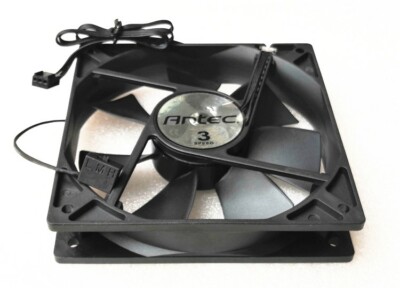 Antec Adjustable Speed Fan 120X25mm 12V 3Pin PC Case Quiet Fan+Speed controller#