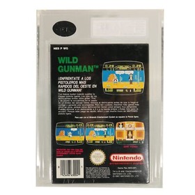 Wild Gunman - UKG Grading 85 NM - neu / sealed - Spanish Version - Nintendo NES