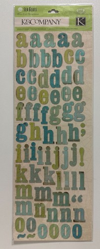K & Company 12x12 Scrapbook Kit-Variations-Sea Glass, Baby Boy, Poppy Seed, More - Picture 28 of 84