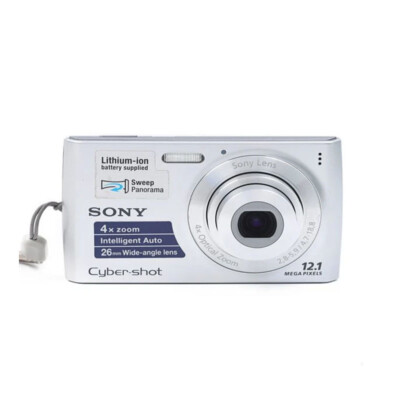 Sony Cyber-Shot DSC-W510 12.1MP CCD Vintage Digital Camera 4x Zoom