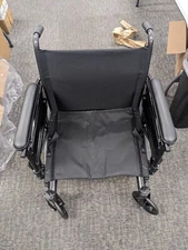 Drive Medical CX420ADFA-ELR Cruiser X4 Transport Wheelchair w/ Flip Back W12 - 5