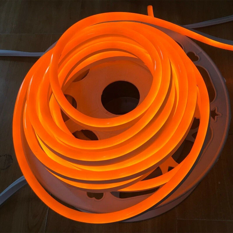 Orange LED Neon Flex Leuchtschlauch Party Garten Gebäude Zeichen Outdoor 220V - Bild 4 von 4