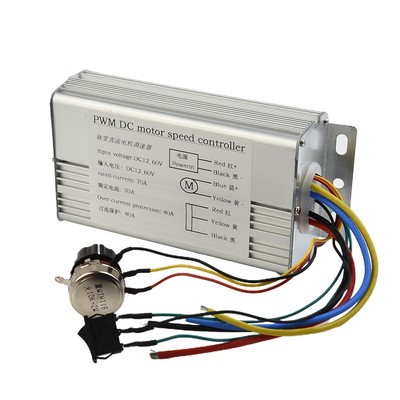 DC 10-60V 4000W PWM Motor Drehzahlregler Einstellbare Drive Control Regler 0-70A