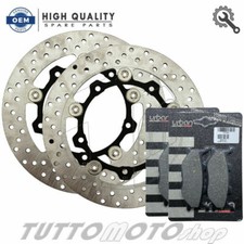 DISCHI FRENO FLOTTANTI + PASTIGLIE BRAKING YAMAHA MAJESTY 400 ABS 2009 2010