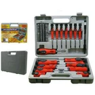42PC SCREWDRIVER BIT TOOL KIT SET TORX PHILLIPS PRECISION SLOTTED MAGNETIC &CASE