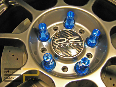Steel Tuner JDM Lug Nuts Stahl Radmuttern M12 x 1.25 Blau