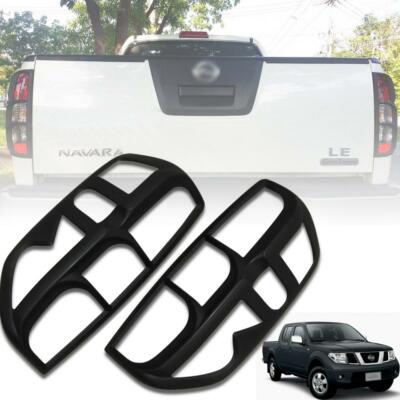 MATTE BLACK RÜCKLEUCHTE LIGHT COVER FOR 05-12 NISSAN NAVARA FRONTIER D40