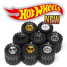 164 Scale 5 Spoke Drag V2 Offroad Real Rider Wheels Rims Tires Set For Hot