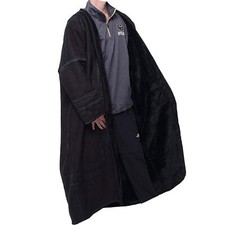 Gratuit Taille Hiver Daim Isolé Polaire Manches Longues Cape Manteau Veste Baja