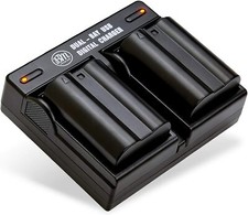 BM Premium Battery 2-Pack and Dual Charger for Nikon EN-EL15C
