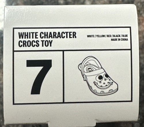 McDonald's Mini Crocs 2024 Llavero Happy Meal Juguete #7 Nuevo en Caja - Imagen 2 de 2