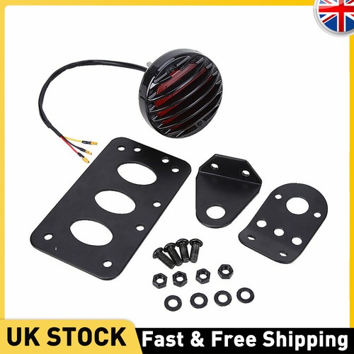 Motorcycle Licence Plate LED Motorbike Number Plate Rear Tail Brake