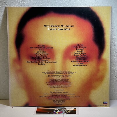 Ryuichi Sakamoto – Merry Christmas Mr. Lawrence/LP 1983 L28N 1008