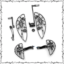 Gauge Floorboards w/Brake Shift Lever for Harley Street/Road Glide 2014+