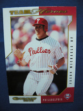 2003 Donruss baseball Team Heroes GLOSSY Jason Michaels Philadelphia Phillies399