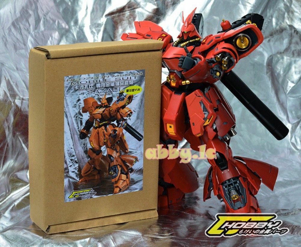 for MG 1/100 Sazabi ver ka CJ Ultra Metal Details Add-on for MG 1/100 Sazabi ver ka CJ Ultra Metal Details Add-on