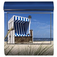 Briefkasten Strandkorb Strand Meer Ferien Urlaub Küste Düne Sand Natur Reise