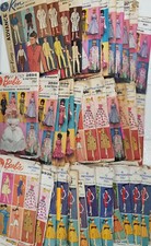 Advance Sewing Patterns Barbie Doll Clothes 11 1/2" Group A B C D You-Pick