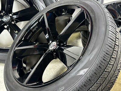 20x9 08-10 Charger Challenger SRT8 OEM Wheels & Tires 5-Spoke