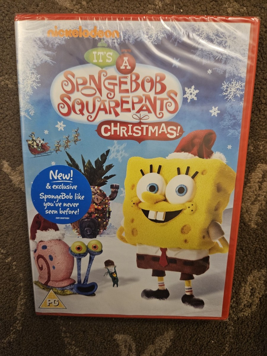 ITS A SPONGEBOB SQUAREPANTS CHRISTMAS DVD SEALED | eBay UK