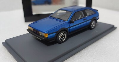 VW Volkswagen Scirocco II GTX 16V 1986 Blue Met 1:43 Neo 43020