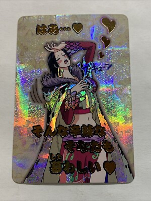 Boa Hancock In Love One Piece ACG Goddess Story Anime Art Card Holo Waifu Girl