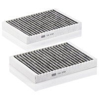Mann-Filter Innenraumfilter CUK 2722-2 Aktivkohlefilter FüR Mercedes W221 Klasse