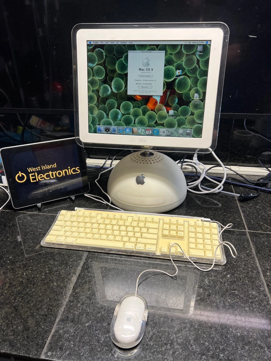 Apple iMac PowerPC G4 Apple All-in-Ones-In - One Computers for