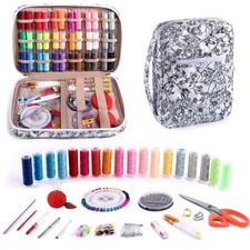 Complete Sewing Kit for Adults with 230pcs Cute Sewing Supplies Kit