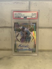  Topps Finest - Flashback Autographs Brandon Miller Gold Refractor /50 RC POP2 