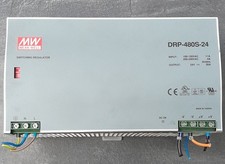 Mean Well 24V Industrial Power Supply DRP-480S-24 I 100- 200--240VAC 4.0A 24VDC