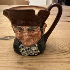 Royal Doulton Old Charley Character Toby Jug Small Mug D5527 3” Vintage