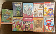 Lot Of Nine Children  s DVD  s - Several new/sealed 