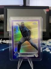 2022 Topps Chrome - Salvador Perez #50 Purple Refractor 169/250