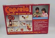 Vintage Capsela 250 Motorized Construction Building Science Set Toy Play Jour