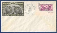1936 FDC #778c Michigan Tercentenary TIPEX issue unknown cachet