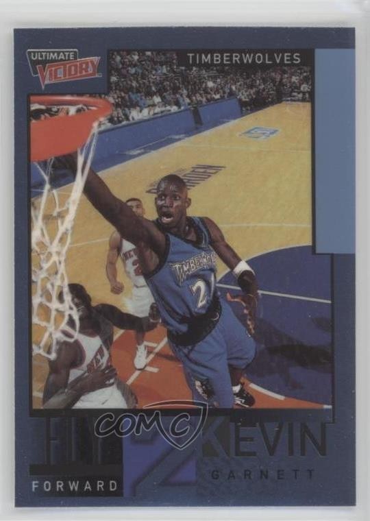 2000-01 Ultimate Victory Fly 2 Kevin Kevin Garnett #83 HOF 2u3