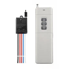 Forward Reverse Remote Switch,DC 5V/12V/24V 10A Relay for Electric Curtains,L...