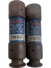 New Fusetron FRN-R-5 Class RK5 Dual Element Fuse LOT OF 2  SALE 