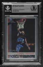 BAS 1997-98 Topps Chrome Terrell Brandon #16 BGS Authentic Auto 3c7