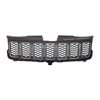 Diederichs LüFtungsgitter KüHlergitter Chrom/Schwarz FüR Jeep Grand Cherokee IV