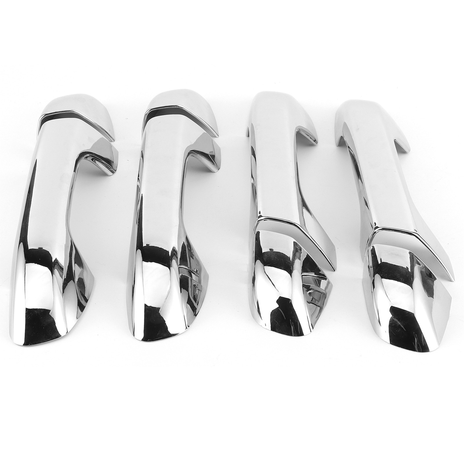 4pcs Car Chrome Door Handle Cover Trim For Sportage KX5 QL 20152018 Silver.