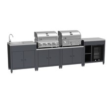 Boss Grill All Star Pro Modular Dual Fuel Outdoor Kitchen - Built-In  IQBBQINTCF