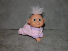 Troll Doll 3" Russ Girl Crawling Baby