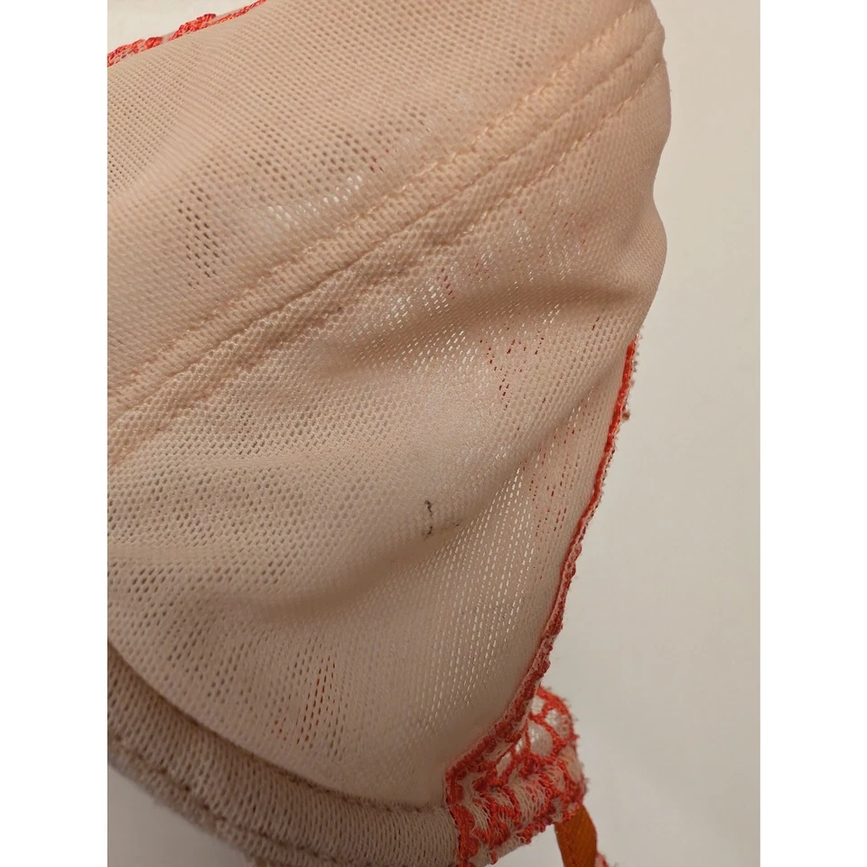 Studio 2 La Perla Lace Mesh Unlined Full Coverage Bra Adjustable Underwired - Image 3 of 4