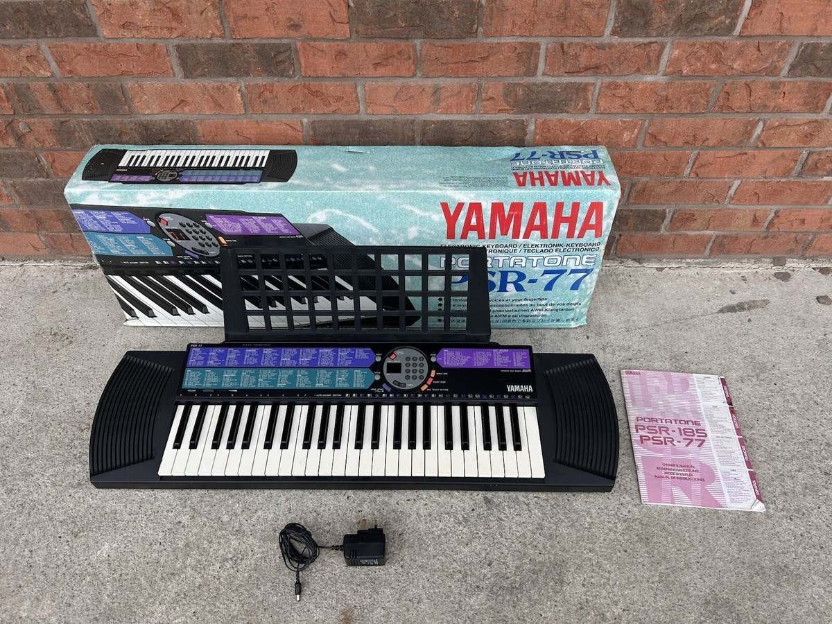 R1-158】 YAMAHA PORTATONE ELECTRONIC KEYBOARD PSR-340 ヤマハ