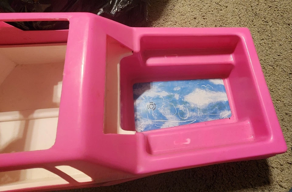 Barbie vintage años 90 limusina elástica rosa caliente piscina/bañera de hidromasaje 32" de largo Foto 4 de 4